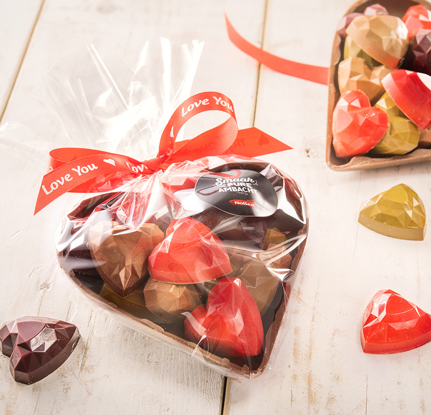 Chocolade hart groot