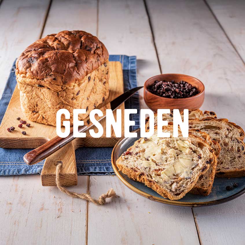 Krentenbrood Gesneden