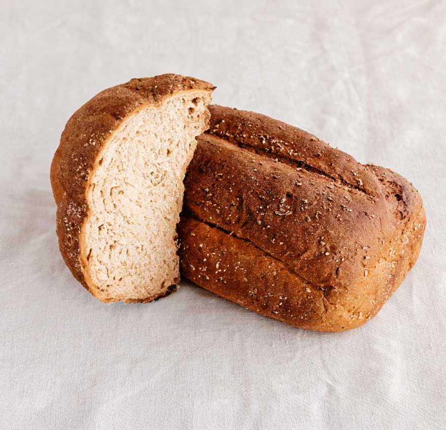 Spelt Volkoren Vloer half