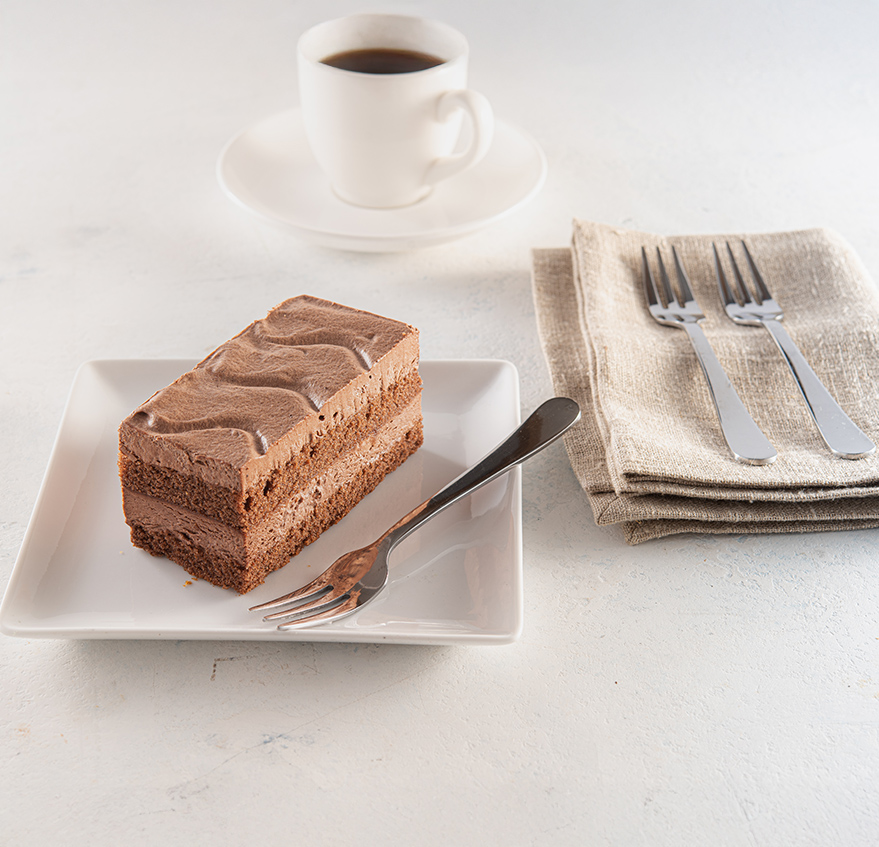 Gluten- en lactosevrij Choco gebak