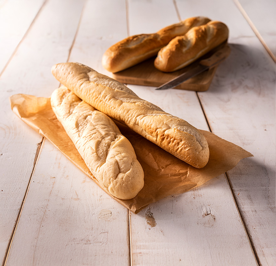 Vgb stokbrood wit per 2 verpakt