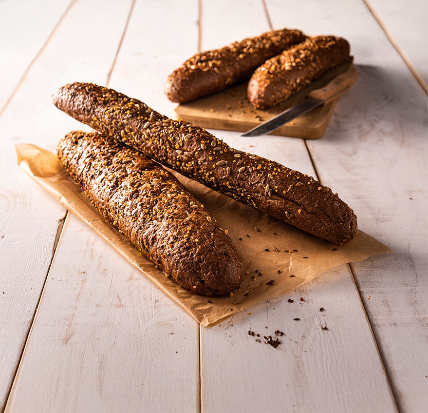 Vgb stokbrood meergranen per 2 verpakt