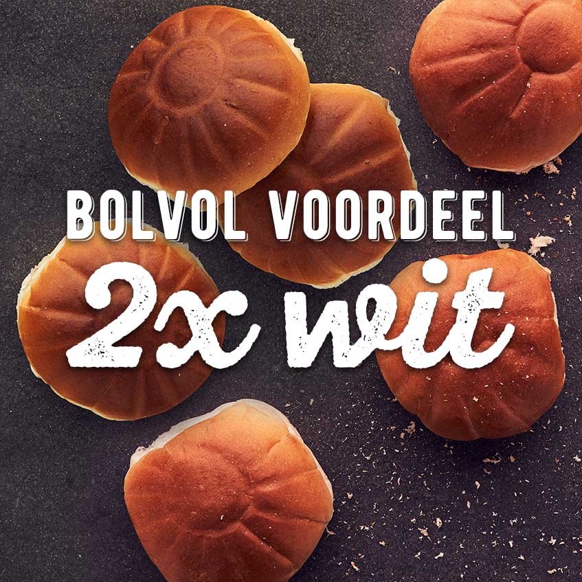 Bolvol Voordeel 2 x 6 witte bollen