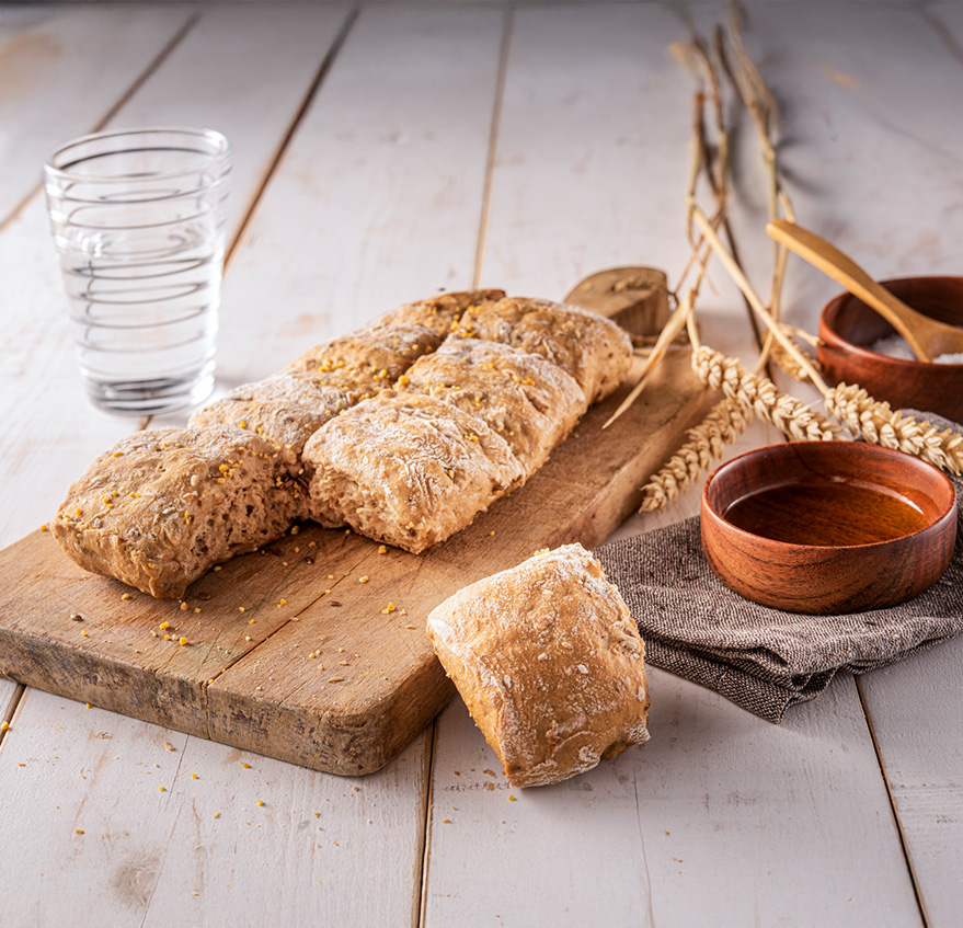 Tapas brood meergranen verpakt