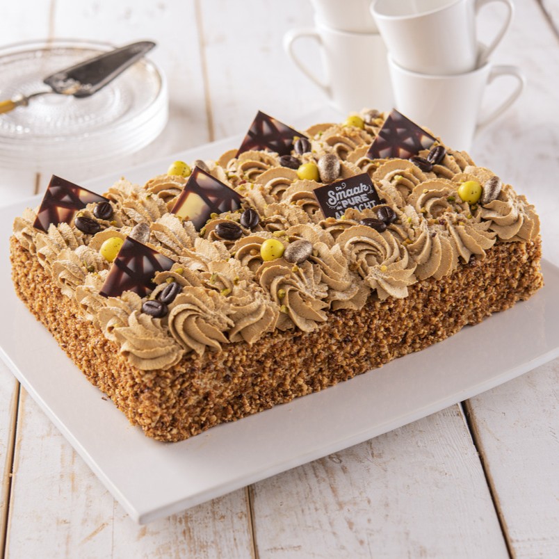 Mokkataart 12 pers (gesneden)
