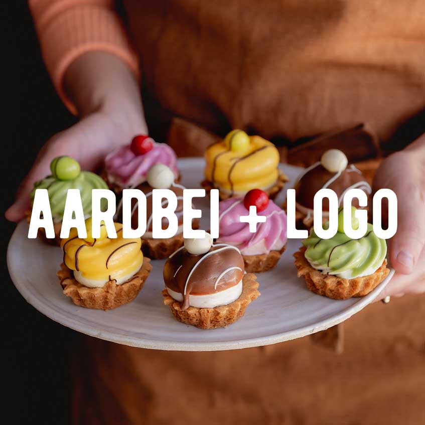 Petitfour Harde Wener Aardbei + logo