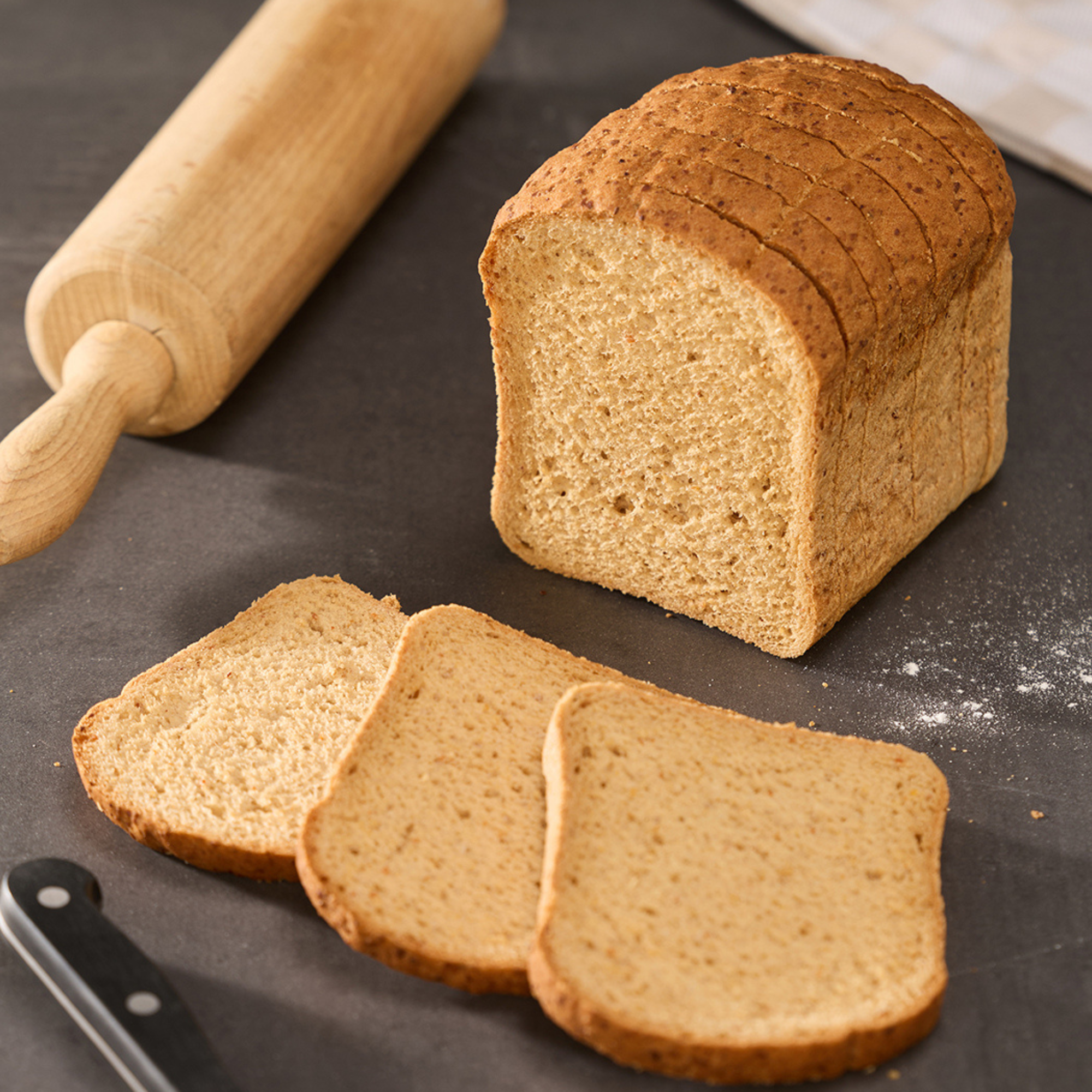 Bruin brood glutenvrij