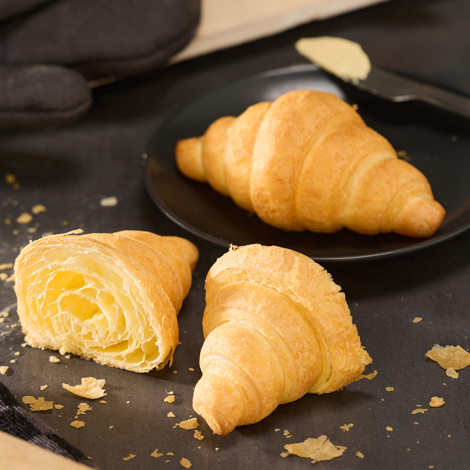 Roomboter croissants glutenvrij per 2 